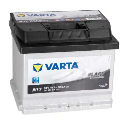 Varta Black Dynamic A17 5414000363122 akkumulátor, 12V 41Ah 360A J+ EU, alacsony